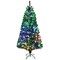 Pre-lit Multi-Colored Fiber Optic Spruce Artificial Christmas Tree